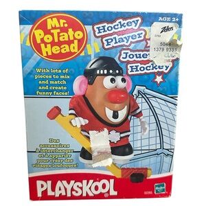 RARE 2002 Hasbro Playskool Mr. Potato Head Canadian Hockey Player